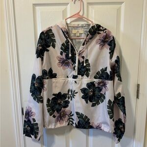 Floral Windbreaker